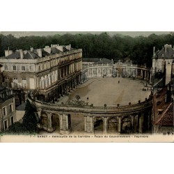 Carte postale ancienne Nancy – Hémicycle de la Carrière et Pépinière
