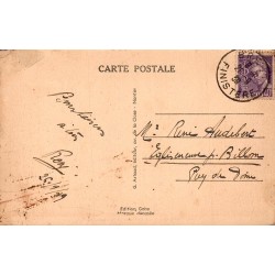 CPSM Brest – Le Château et le Sémaphore – 1939