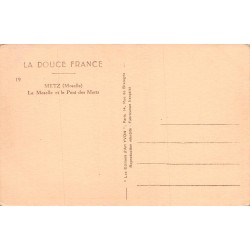CPSM Metz – La Moselle et le Pont des Morts – Yvon