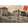 CPA Metz nouveaux boulevards près de la gare, quartier impérial et voiture hippomobile
