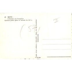 CPSM Metz – L’Oratoire des Templiers – Église du XIIe siècle