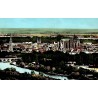 CPSM Metz vue générale en couleurs avec Moselle et cathédrale Saint-Étienne