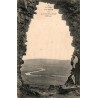 CPA Mousson vallée de la Moselle vue au travers des ruines avec personnage
