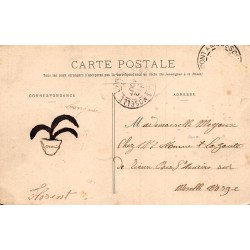 CPA Mousson – Vallée de la Moselle vue au travers d’une ruine