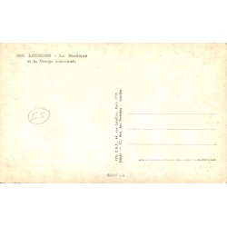 CPSM Lourdes – Basilique et Vierge couronnée – Hautes-Pyrénées 65