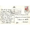 CPSM Lourdes – Basilique et montagne enneigée – Hautes-Pyrénées 1966
