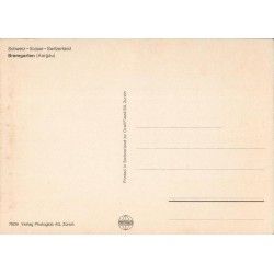 Bremgarten AG (Suisse) – Carte postale ancienne de la vieille ville & Reuss