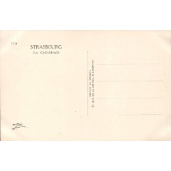 CPSM Strasbourg – Cathédrale Notre-Dame et vieux toits – Bas-Rhin 67