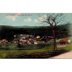 CPA Le Hohwald – Vue générale du village à 600 m – Bas-Rhin 67