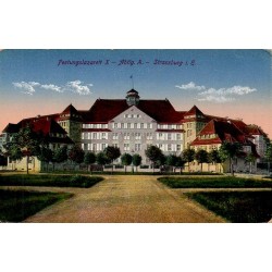 CPA Strasbourg Festungslazarett X hôpital militaire allemand section A vers 1914-1918