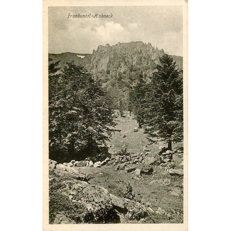 CPA Hohneck Frankental massif rocheux et forêt des Hautes-Vosges Haut-Rhin