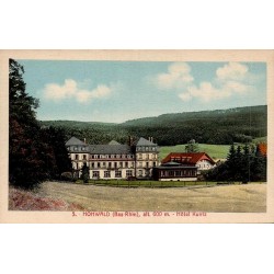 CPA Le Hohwald Hôtel Kuntz ancien dans le paysage des Vosges Bas-Rhin