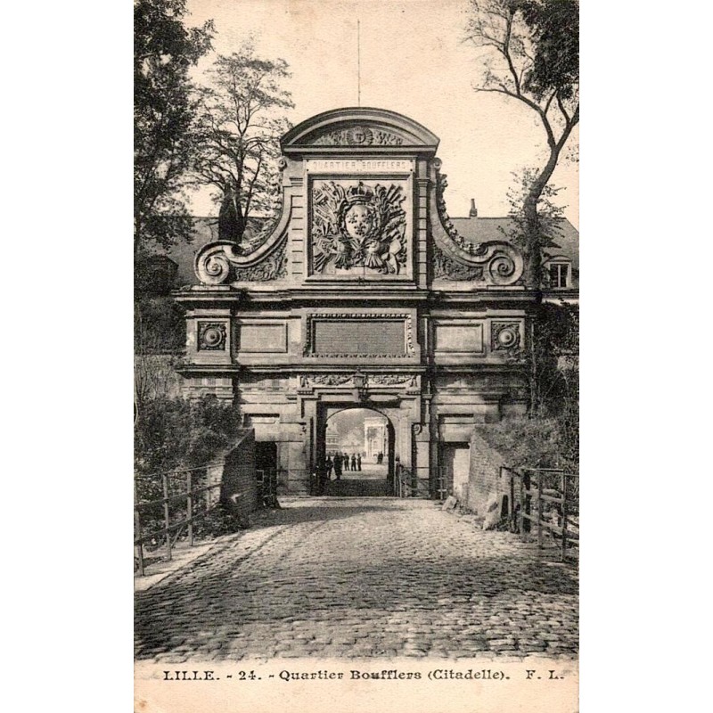 LILLE - 24 - Quartier Bouffiers (Citadelle) F.L.