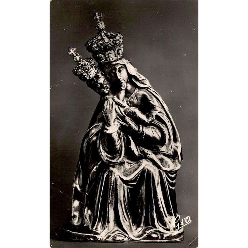 CPSM Clermont-Ferrand Vierge Miraculeuse de Notre-Dame du Port couronnée
