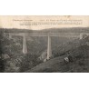 CPA viaduc des Fades vue d’ensemble du pont ferroviaire dans les gorges de la Sioule
