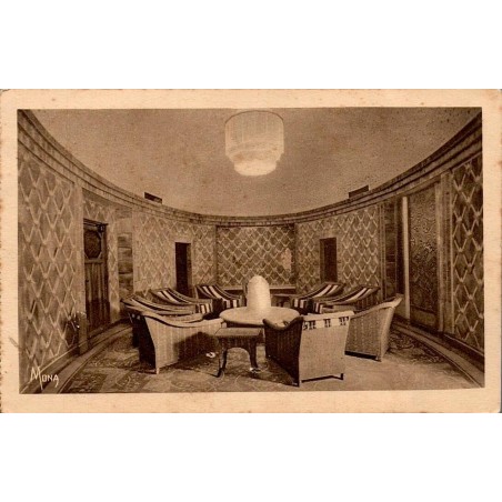 CPA Paris Élysée des Champs-Élysées salon du Hammam décor René Berger