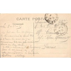 CPA Paris – Buttes-Chaumont – Statue du Gué par Camille Lefèvre