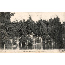 CPA Paris Bois de Boulogne la Cascade et son bassin, ND Phot n°95