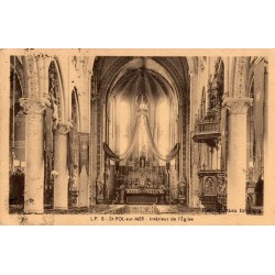 L.P. - 8 - Saint Pol sur Mer - Intérieur de l'Eglise