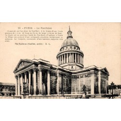CPA Paris Panthéon vue extérieure ancienne architecture de Soufflot