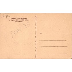 CPA Paris – Notre-Dame – Façade occidentale édition MONA