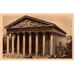 CPSM Paris église de la Madeleine vue ancienne Éditions d’Art Yvon