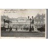 CPA Paris – Place du Palais-Royal – Attelages et scène de rue