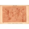CPA Musée du Louvre Watteau Figures d’hommes et draperie Braun & Cie n°62912