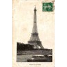 CPA Paris – Tour Eiffel – Bateau sur la Seine – Carte circulée