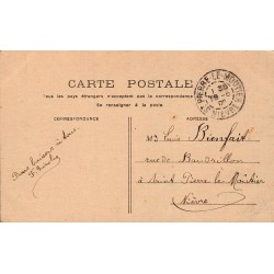 CPA Paris – Tour Eiffel – Bateau sur la Seine – Carte circulée