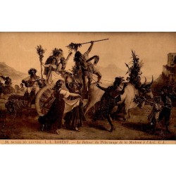 CPA Musée du Louvre Léopold Robert Retour du Pèlerinage de la Madone à l’Arc n°18