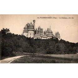 100 - PEIRREFONDS (Oise) - Le Château, Côté Est