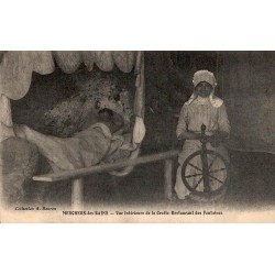 CPA Meschers-les-Bains Grotte-Restaurant des Fontaines fileuse Collection A. Bouron