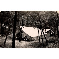 CPSM Meschers colonie de vacances Le Rouergue camp sous tentes n°3167