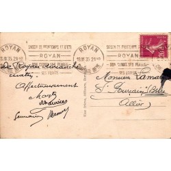 CPSM Royan – Hôtel Océanic et plage – Bloc frères n°105