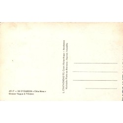 CPSM Île d’Oléron – Grosse vague à l’Océan – L. Chatagneau n°4917
