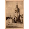 CPA Avignon église métropolitaine Notre-Dame-des-Doms et son clocher