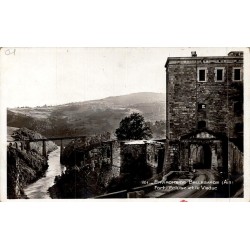 CPSM Bellegarde Ain Fort l’Écluse et viaduc vue ancienne du défilé du Rhône