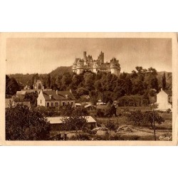 Pierrefonds (Oise) - Panorama du Château (côté Nord)