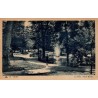 CPSM Vichy Allier Le Parc Petit Bassin et jet d’eau carte circulée en 1950