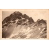 CPA Lautaret Grand Galibier 2956 m vue ancienne du massif enneigé dans les Hautes-Alpes
