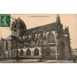 Carte postale ancienne Alençon – Église Notre-Dame