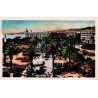 CPSM Nice Jardin Albert Ier vue générale colorisée circulée en 1943