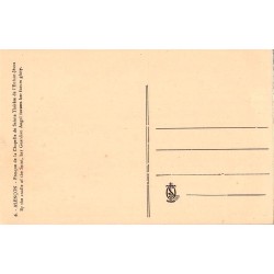 Carte postale ancienne Alençon – Fresque Chapelle Sainte-Thérèse