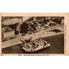 CPSM Nice vue aérienne Jetée-Promenade et Jardins du Roi Albert