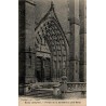 CPA Rodez Aveyron portail nord de la cathédrale Notre-Dame