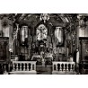 CPSM Bastia église Sainte-Croix Très Saint Crucifix des Miracles intérieur
