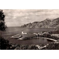 CPSM Girolata Corse golfe fort et pointe de la Scandola