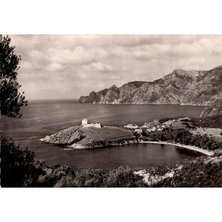 CPSM Girolata Corse golfe fort et pointe de la Scandola