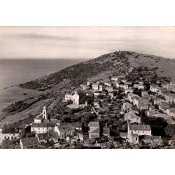 CPSM Cargèse Corse vue générale du village et de ses deux églises